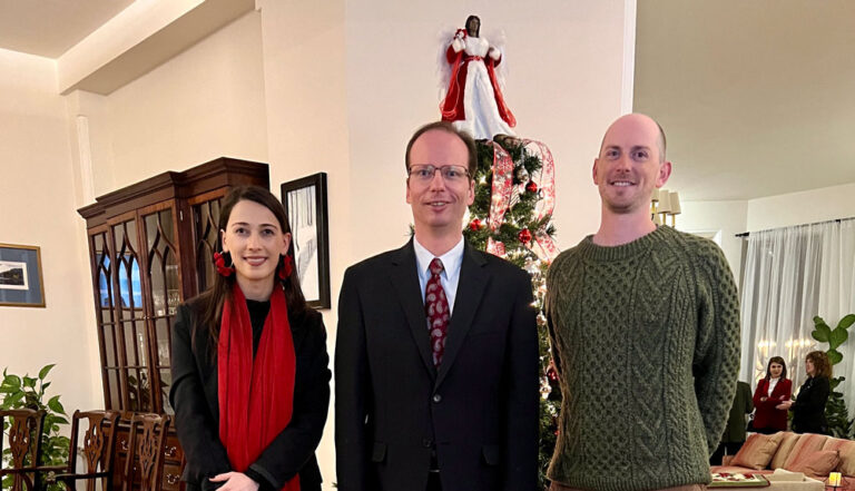 Visit to the Residence of the US Embasst Charge d’Affaires