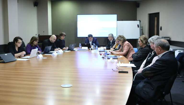 Dissertation defense of the PhD student of the School Law Irine Rokva