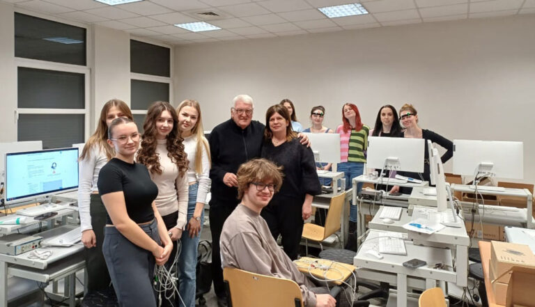 Visit of the professor of the School of Medicine to Jan Kochanowski University
